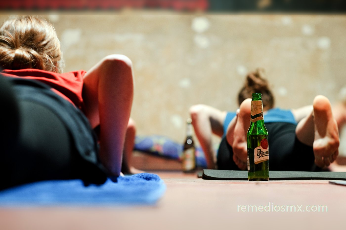 Yoga con cerveza: una mayor relajación